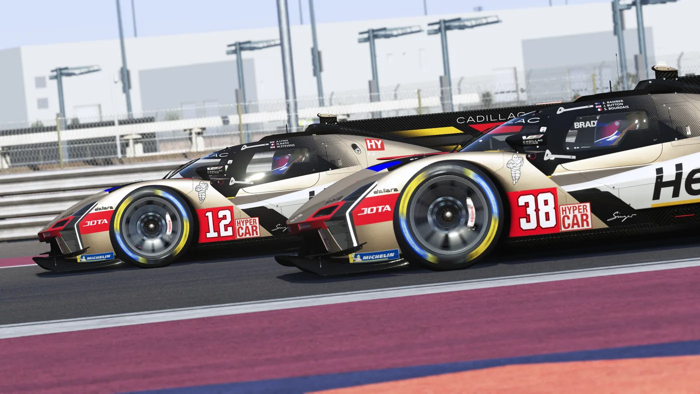 Le Mans Ultimate 賽車畫面