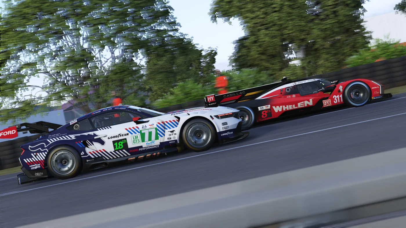 Le Mans Ultimate 車內視角