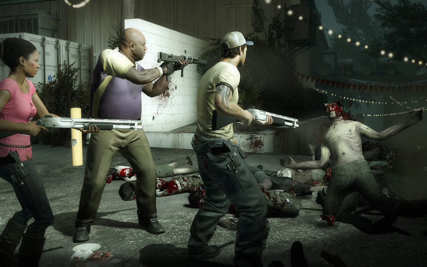 Left 4 Dead 2 四人合作推進