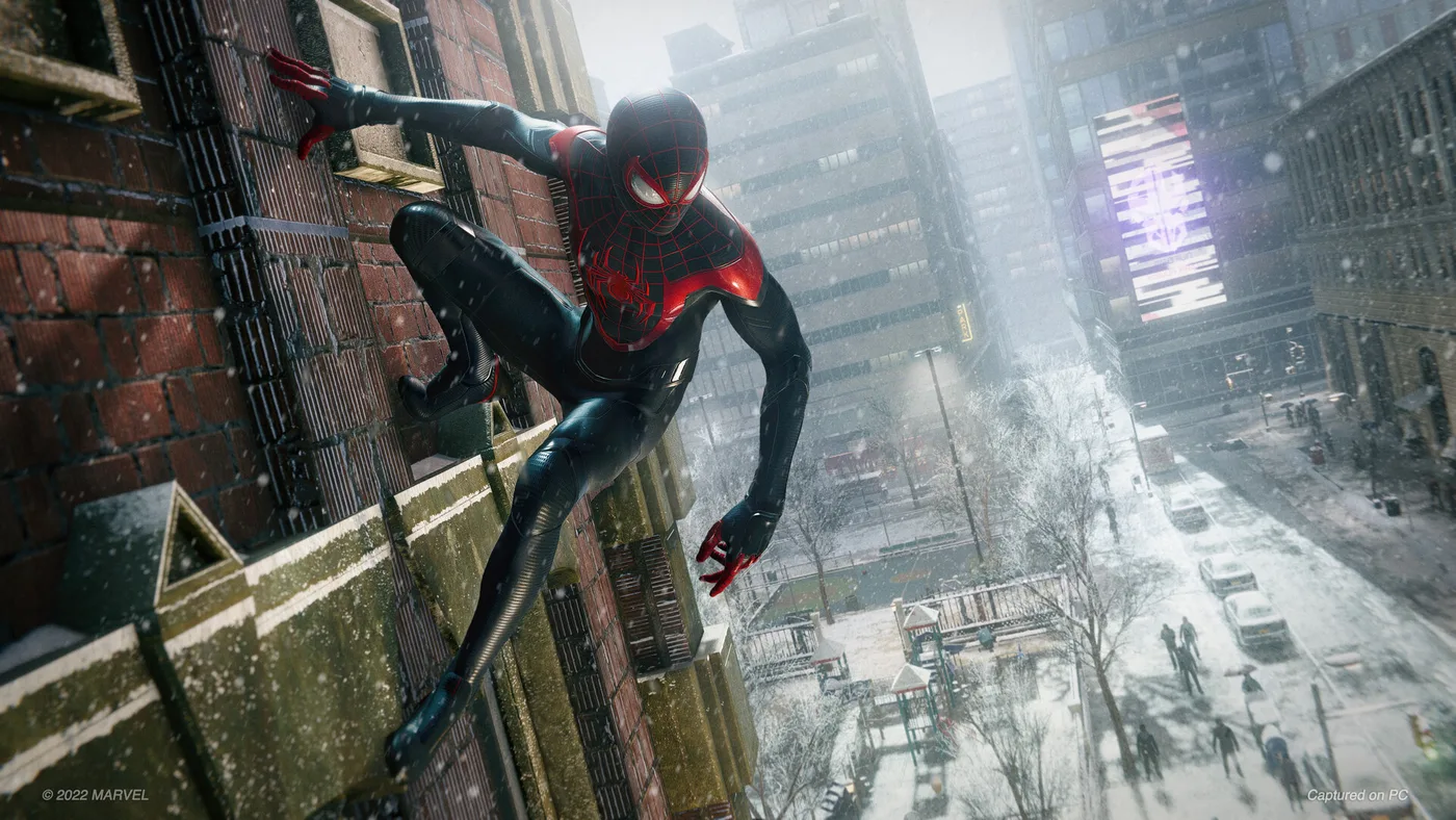 Miles Morales 戰鬥畫面