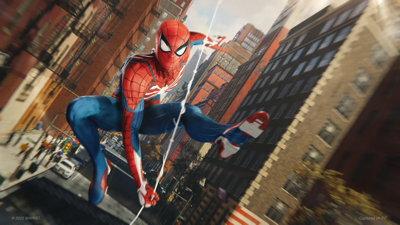 Spider-Man Remastered 戰鬥畫面