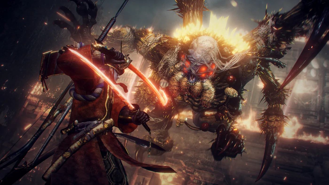 Nioh 2 boss 戰與妖怪化