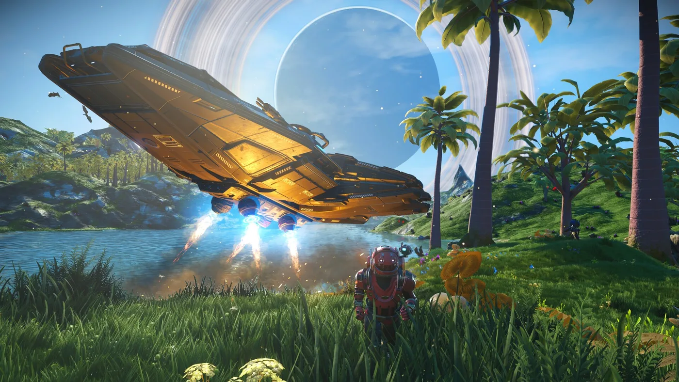 No Mans Sky 基地與外星環境