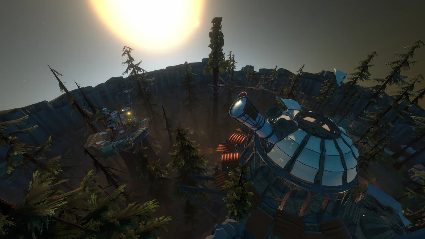 Outer Wilds 太空船與星球探索
