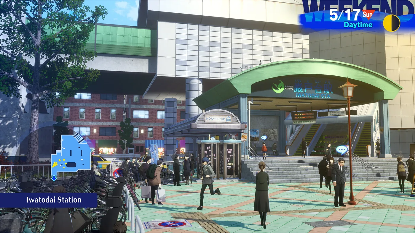 Persona 3 Reload 回合制戰鬥畫面