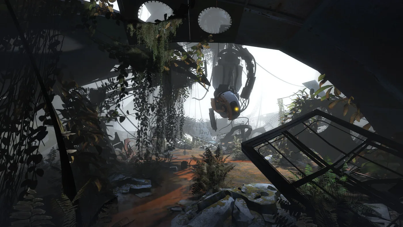 Portal 2 測試房間與傳送門謎題