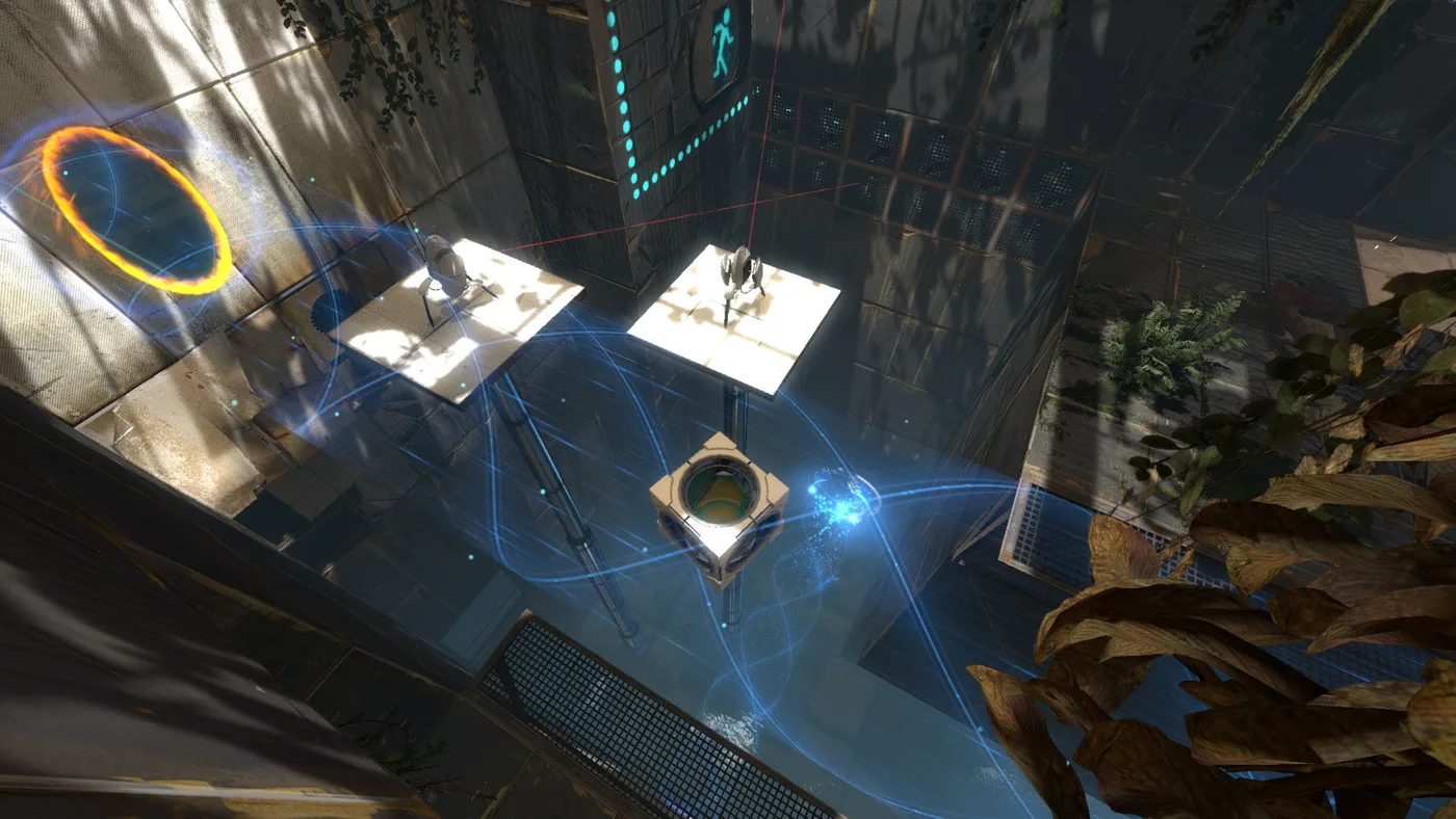 Portal 2 光橋、laser 與空間解謎