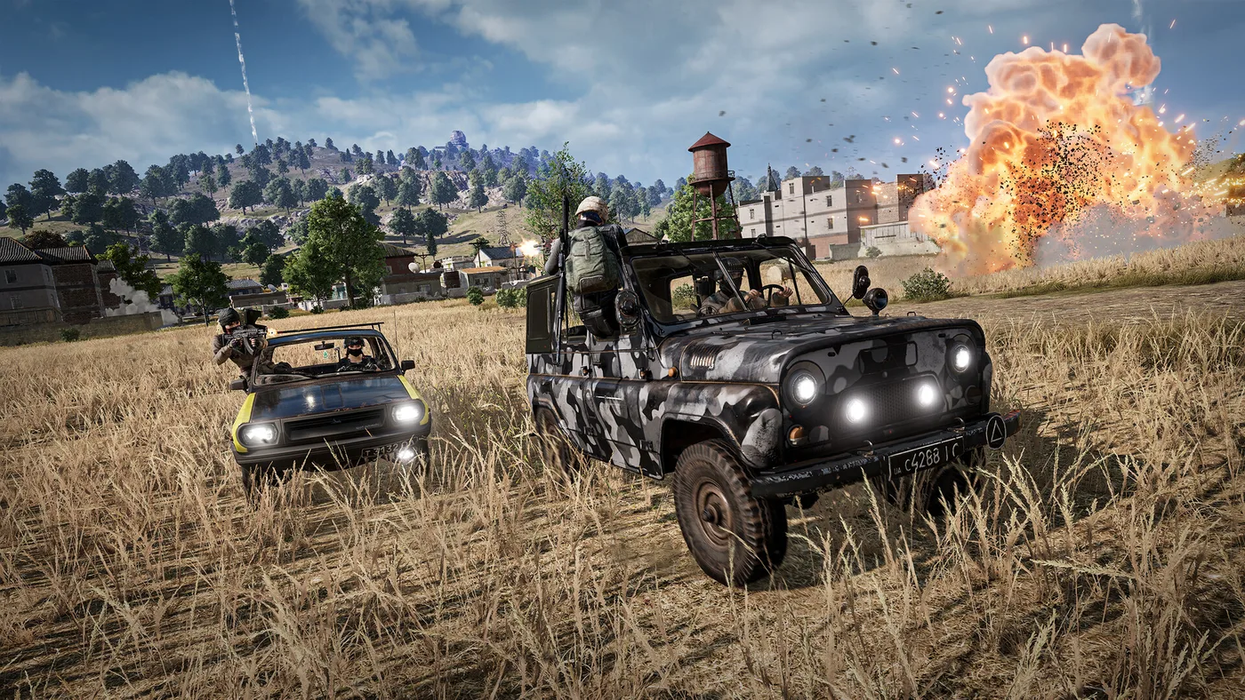 PUBG 戰場畫面