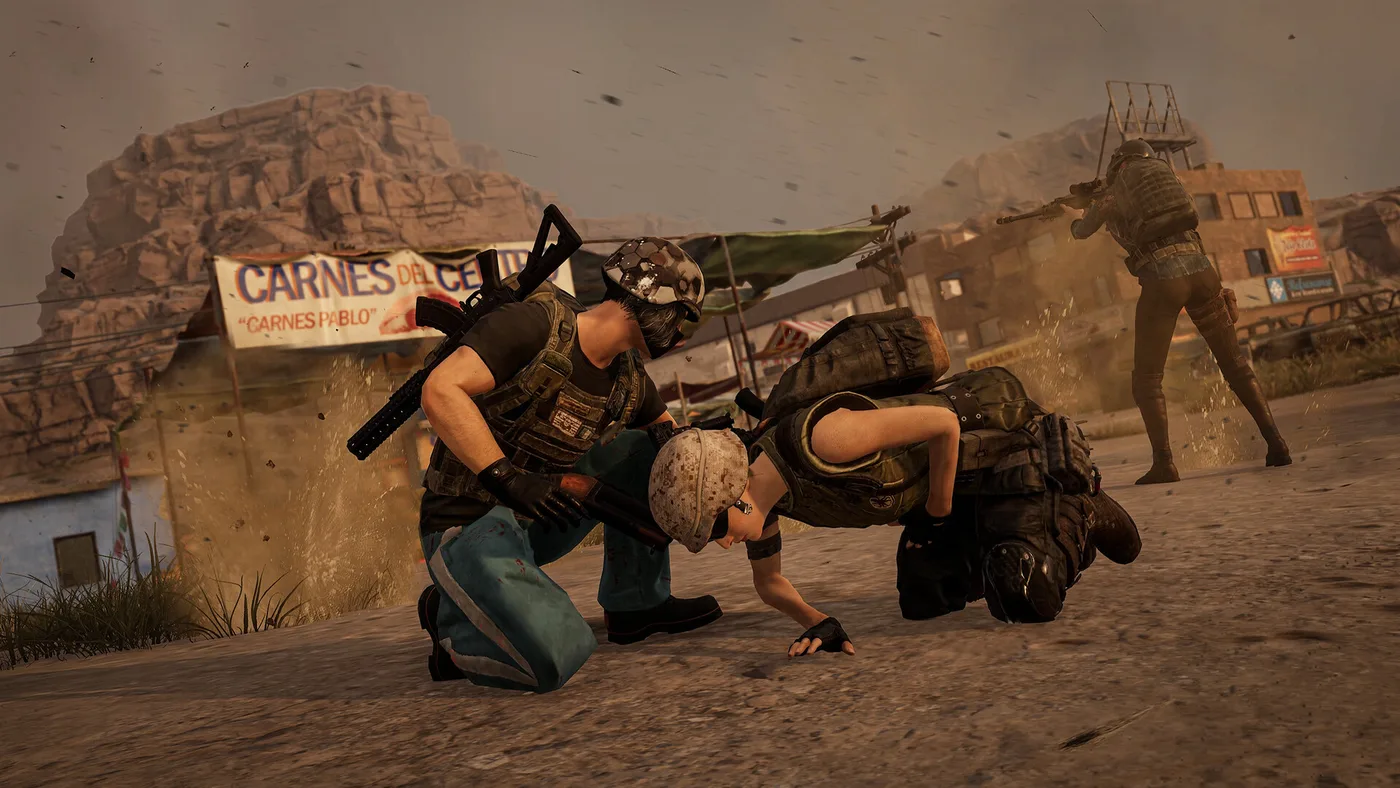 PUBG 戰場畫面