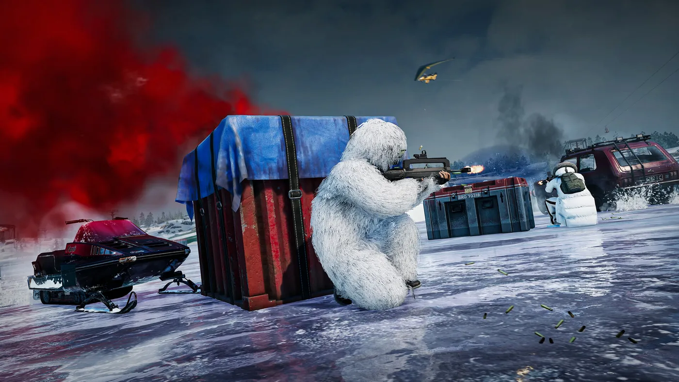 PUBG 載具畫面