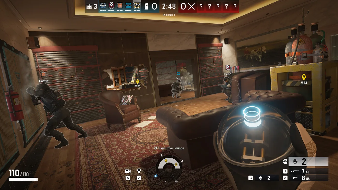 Rainbow Six Siege X 幹員畫面