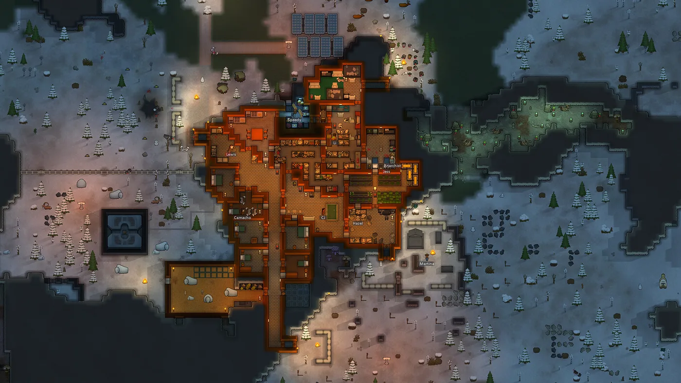 RimWorld 工作與資源管理