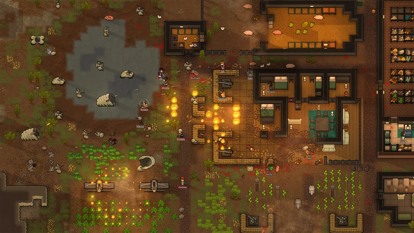 RimWorld 戰鬥與事件壓力
