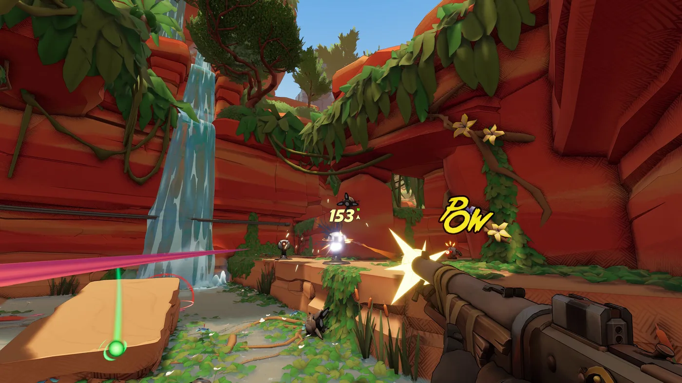 Roboquest 高速 FPS 戰鬥場景