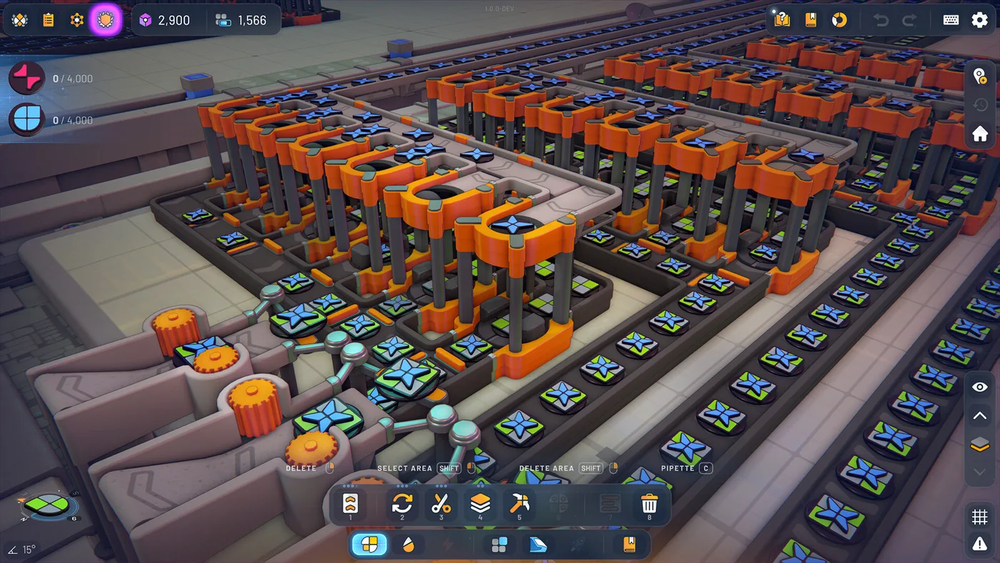 shapez 2 Steam 自動化買前整理：沒有敵人的工廠 game 反而更上癮 Steam 截圖 2