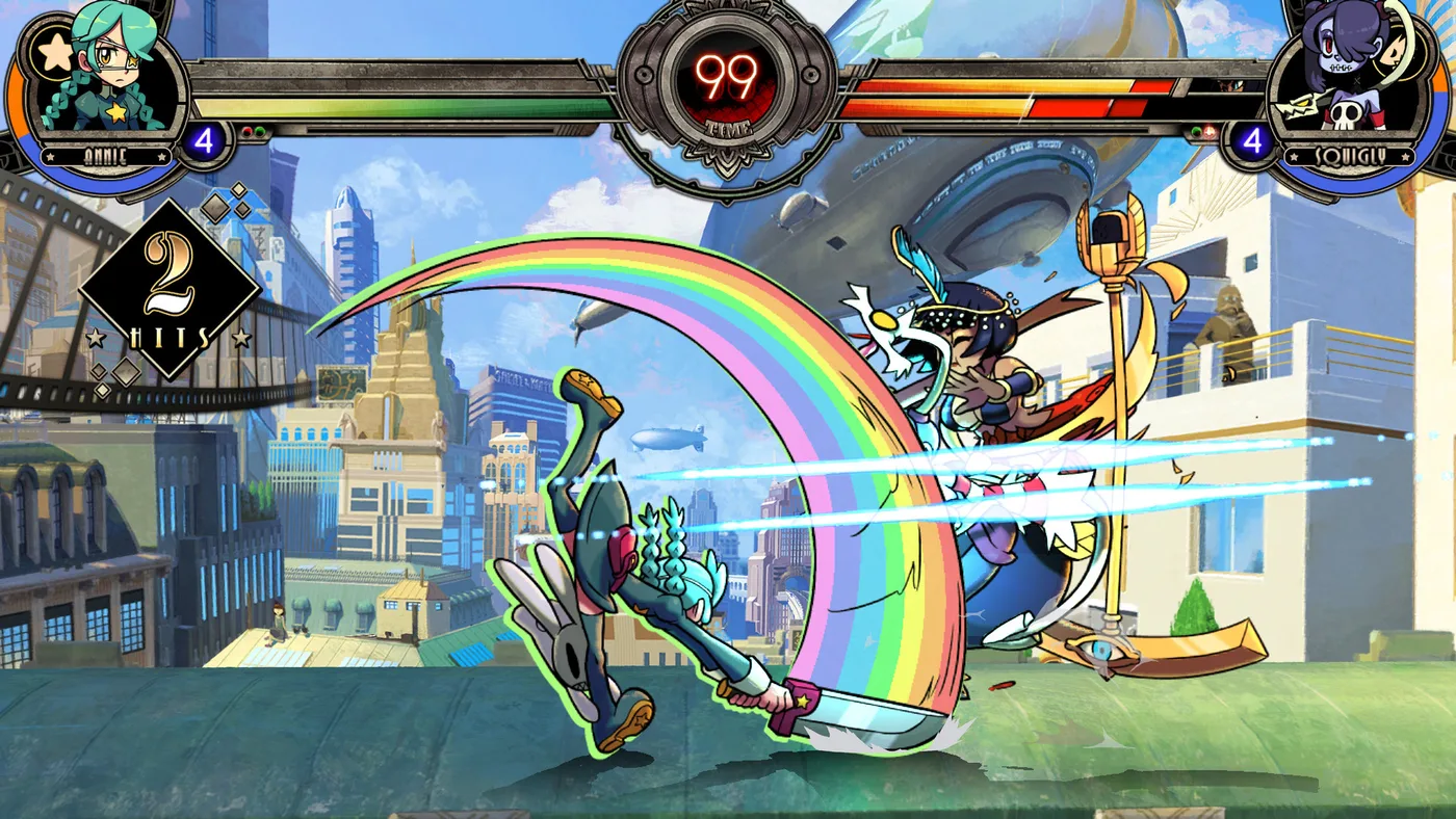 Skullgirls 2nd Encore 對戰
