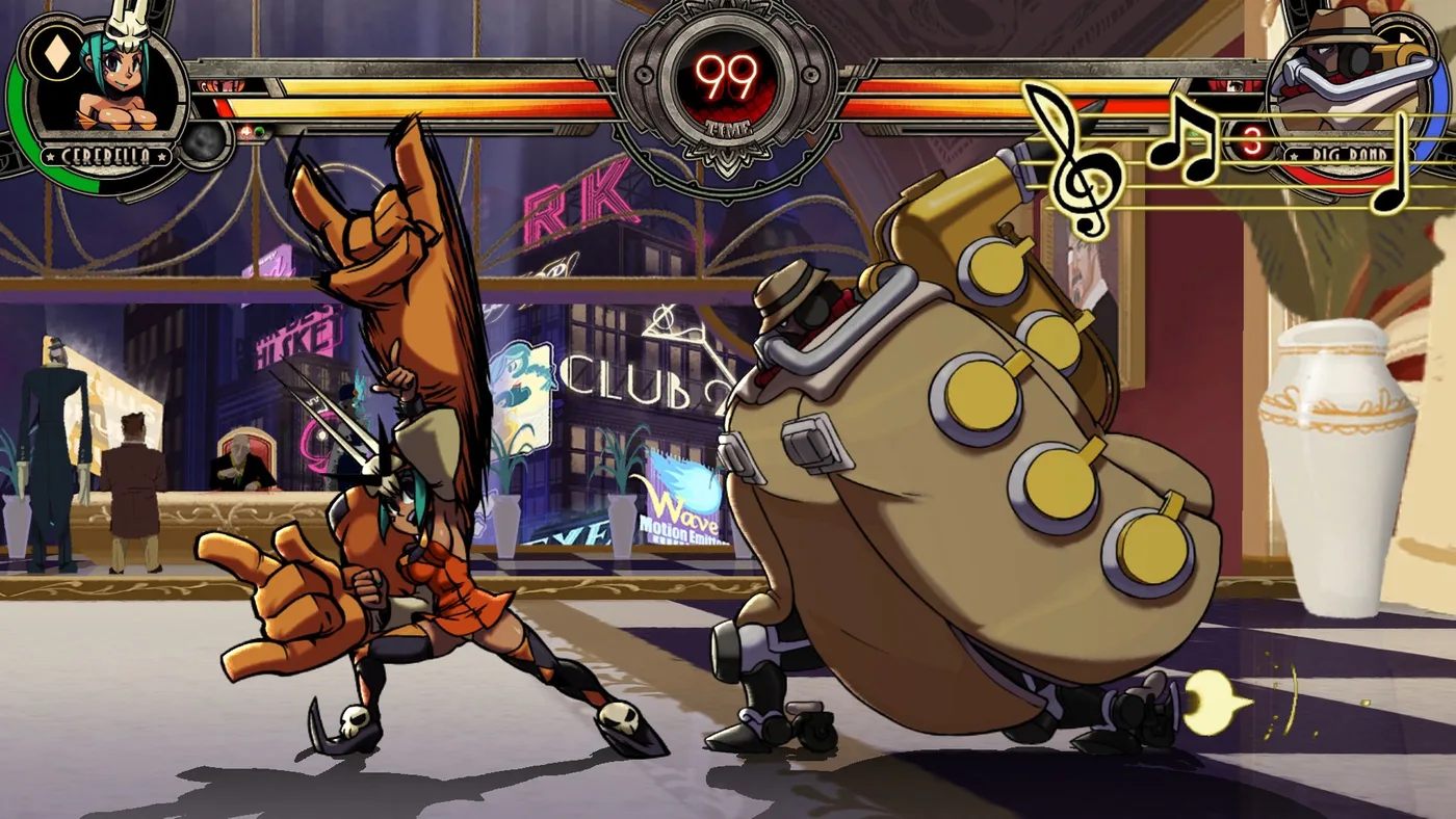 Skullgirls 2nd Encore 角色演出