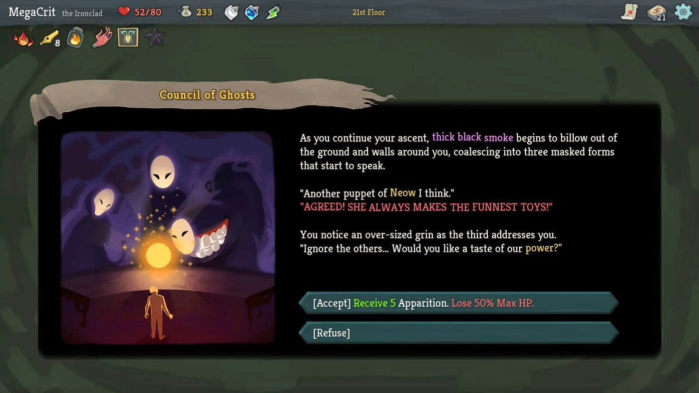 Slay the Spire relic 與敵人戰鬥