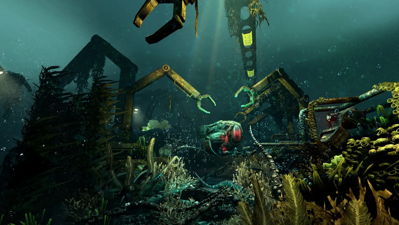 SOMA 深海設施與科幻恐怖場景
