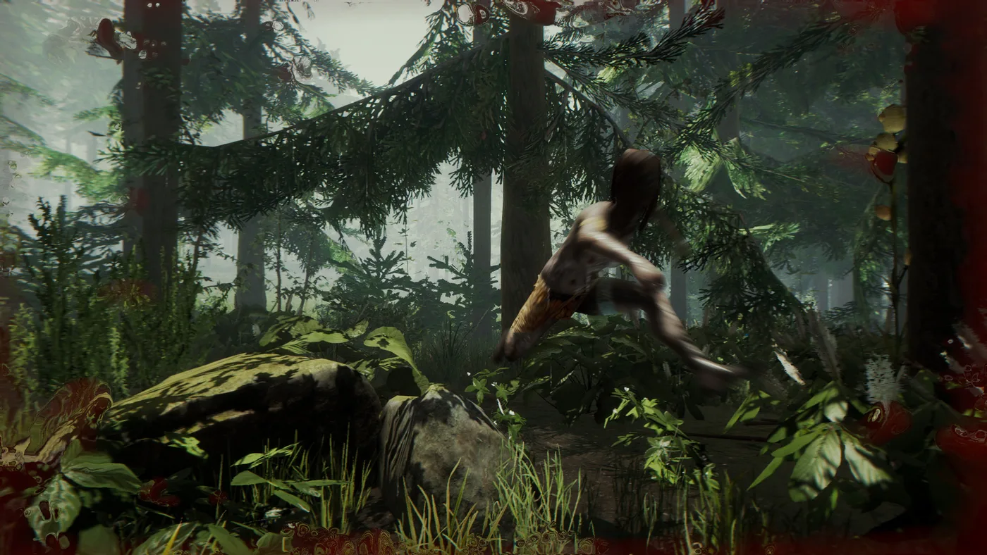 The Forest 洞穴探索與火光氣氛