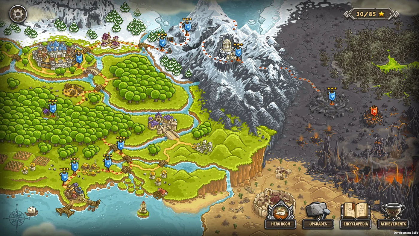 Kingdom Rush gameplay screenshot