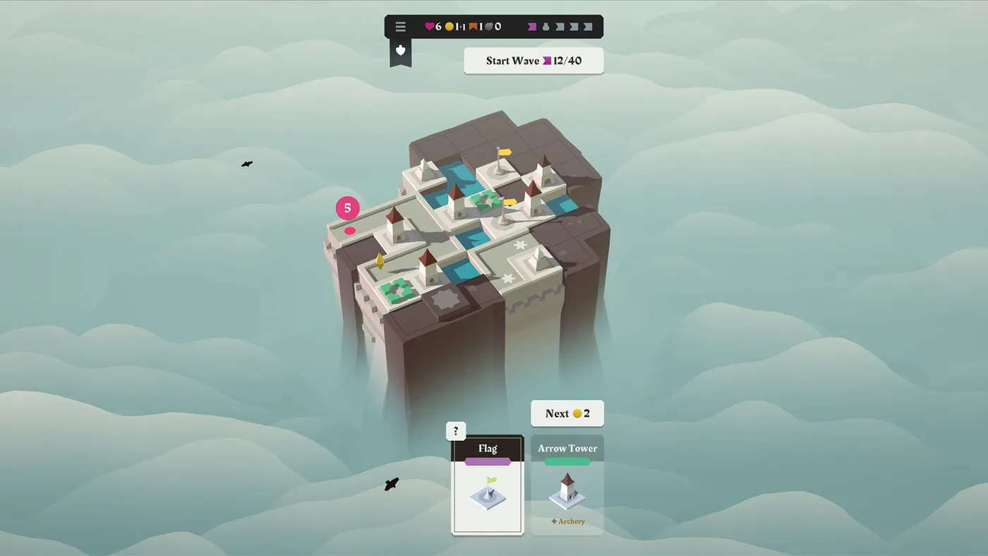 Isle of Arrows gameplay screenshot