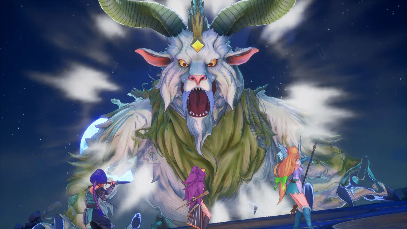 Trials of Mana 角色畫面
