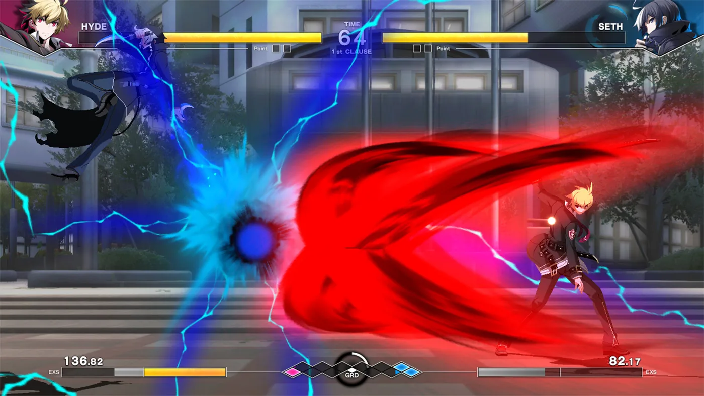 UNDER NIGHT IN-BIRTH II 對戰