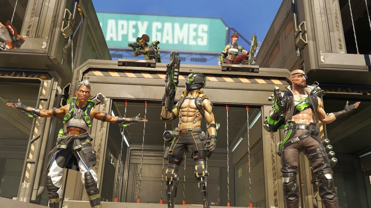 Apex Legends Power Trip 活動角色造型合照