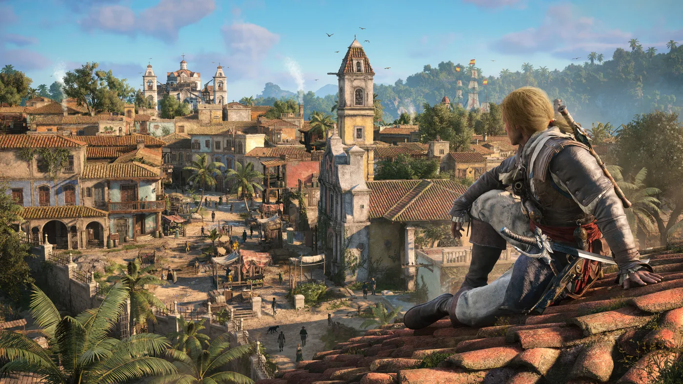 Assassin's Creed Black Flag Resynced 海上畫面