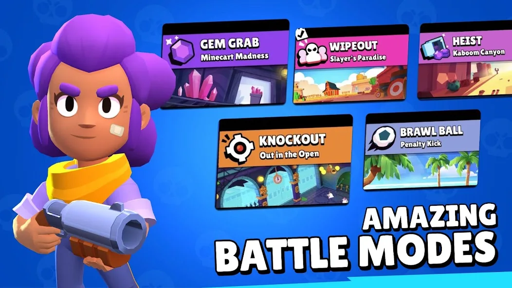 Brawl Stars 戰鬥畫面參考