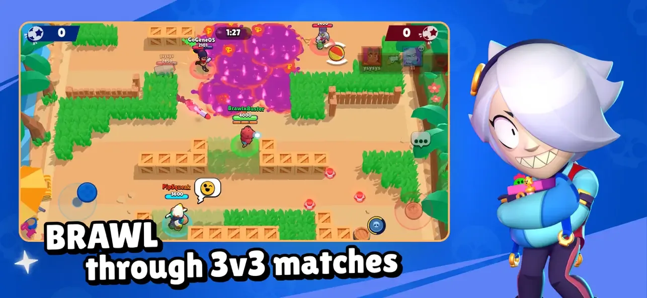 Brawl Stars 3v3 官方截圖