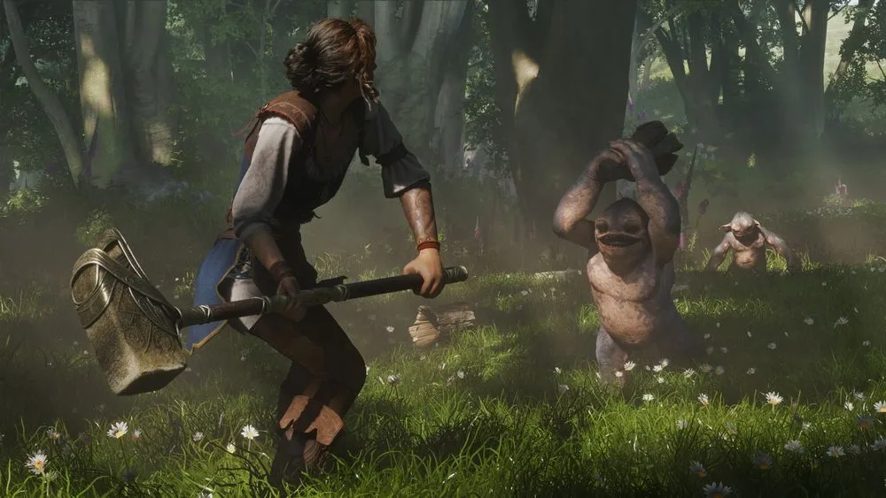 Fable 戰鬥同怪物畫面