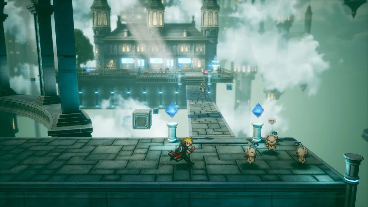 FINAL FANTASY RESONANCE 戰鬥畫面