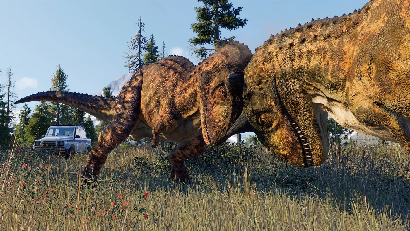 Jurassic World Evolution 2 管理園區畫面