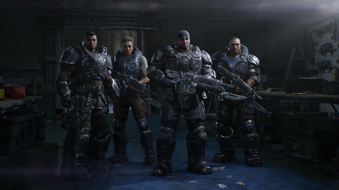 Gears of War: E-Day Locust 戰鬥畫面