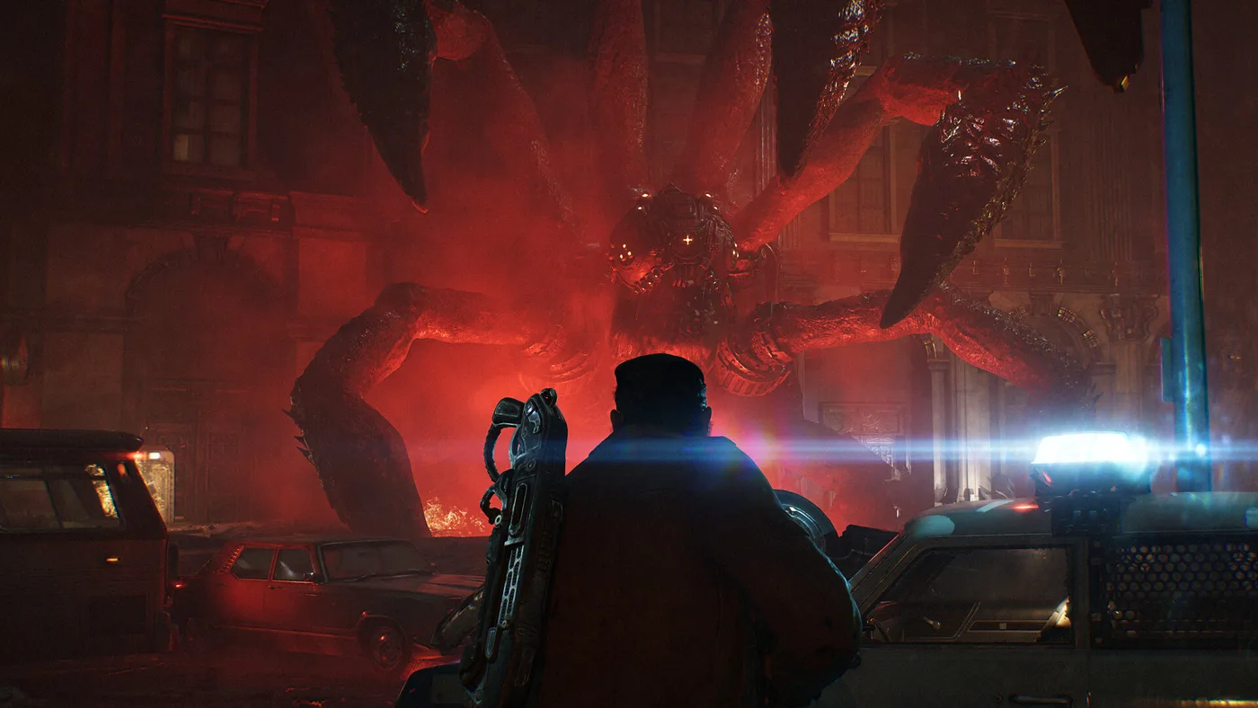 Gears of War E-Day 戰役畫面