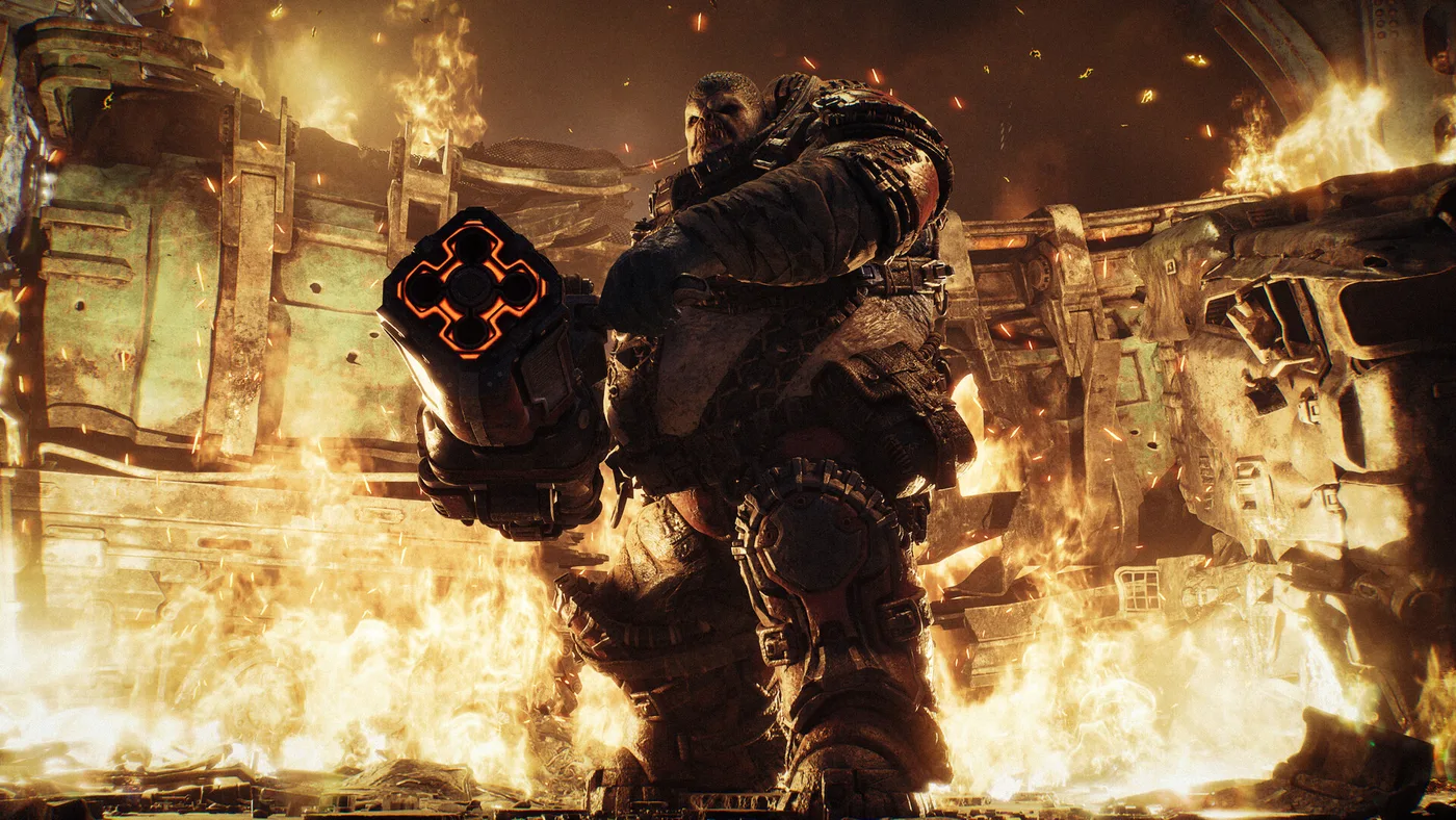 Gears of War E-Day Locust 威脅畫面