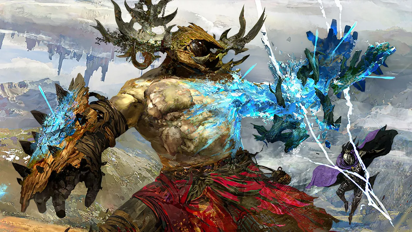 Guild Wars 3 官方概念圖:戰鬥場景