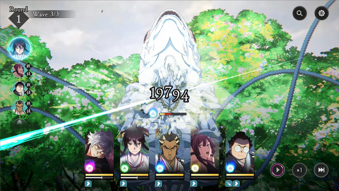 Jigokuraku Battle in Hell's Paradise 戰鬥畫面