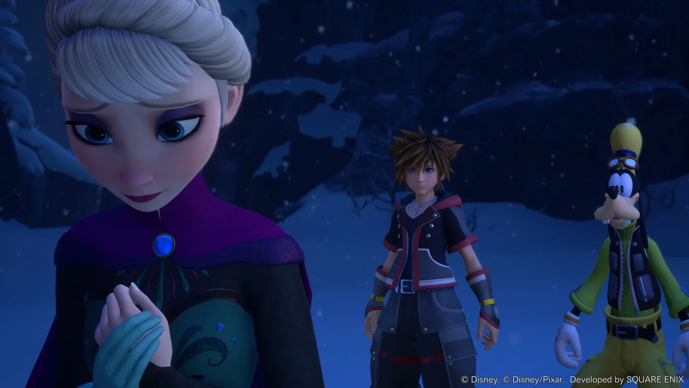 KINGDOM HEARTS Collection 戰鬥畫面