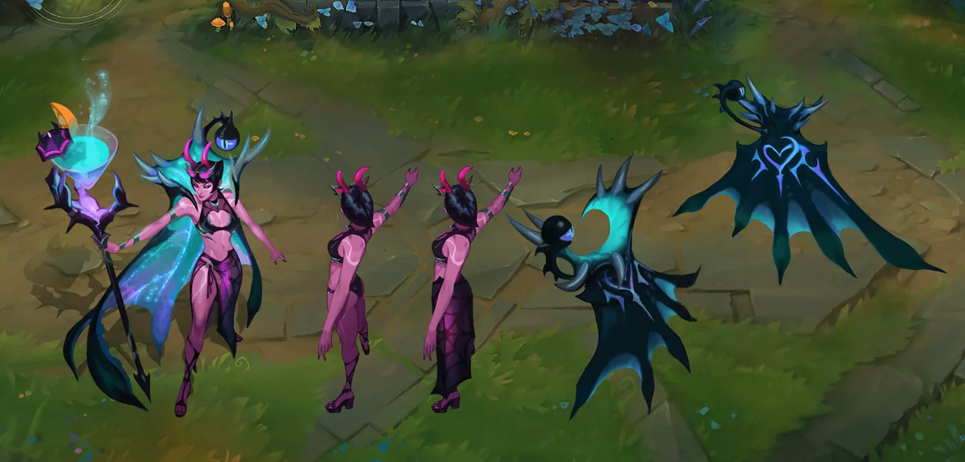 Sinful Shores LeBlanc Prestige 造型展示