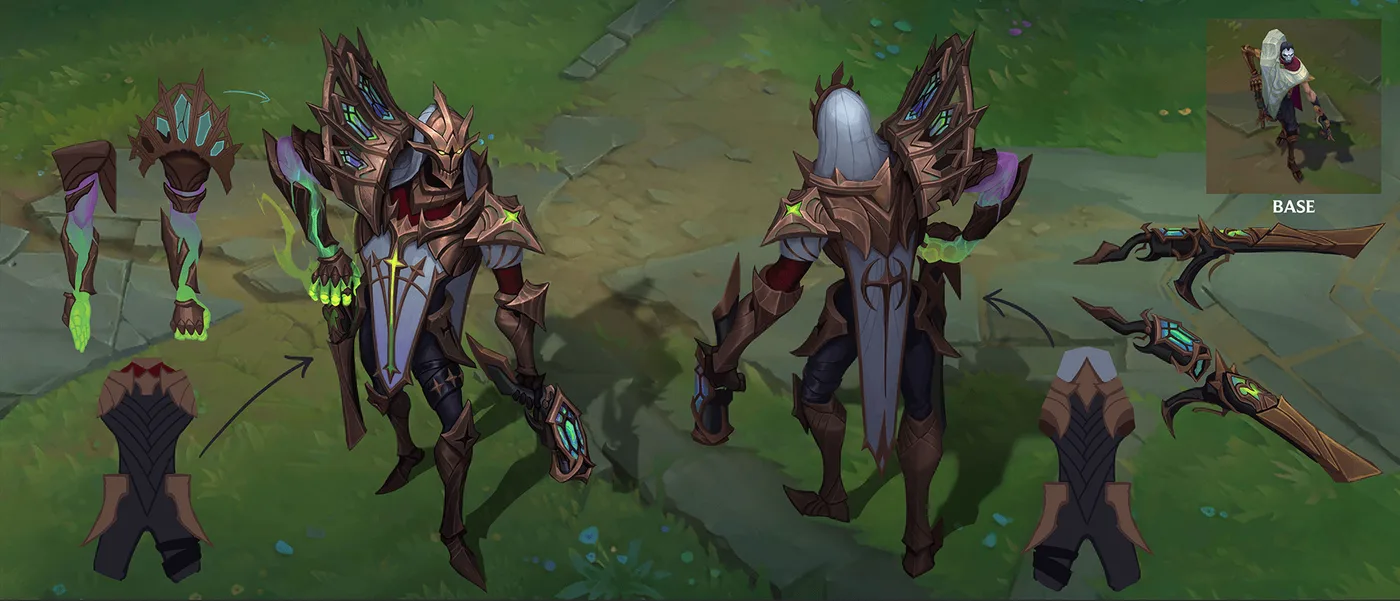 Riot 開發更新中的後續外觀概念圖