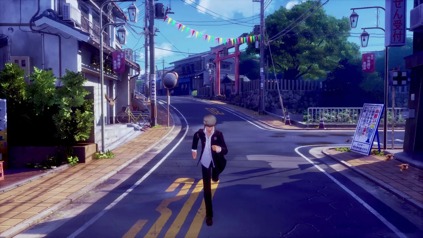 《Persona 4 Revival》稻羽市新畫面