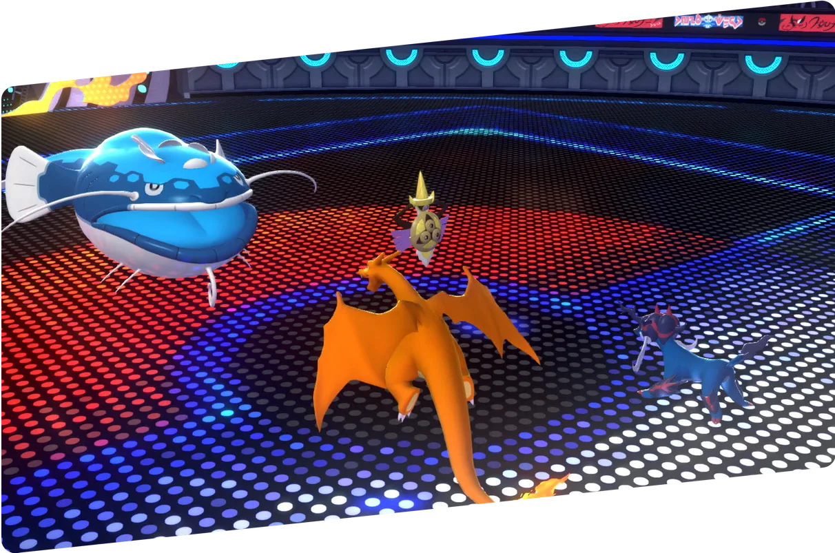 Pokémon Champions 對戰畫面