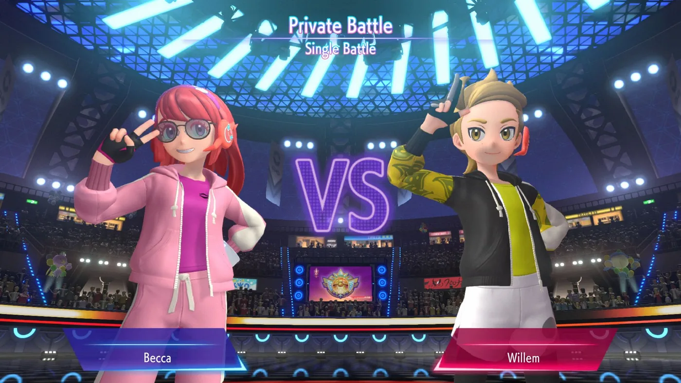Pokémon Champions 角色自訂畫面