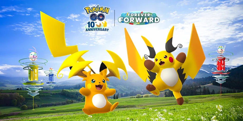Pokémon GO Raichu Super Mega Raid Day 預告圖