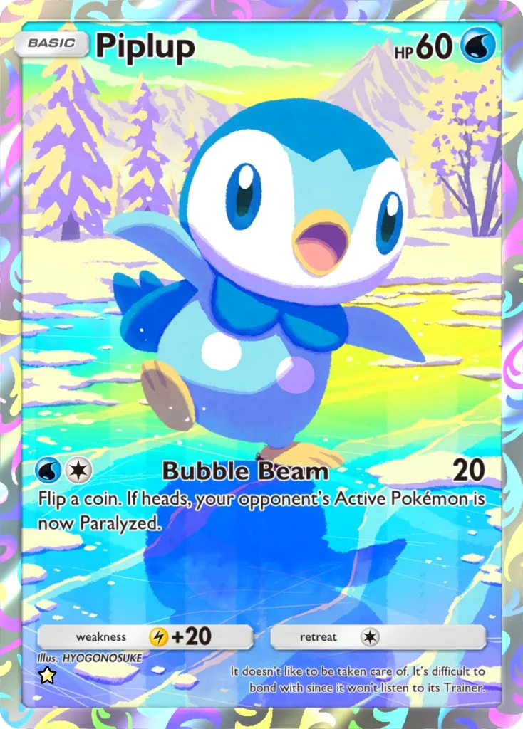 Everyday Wonders Piplup 卡面