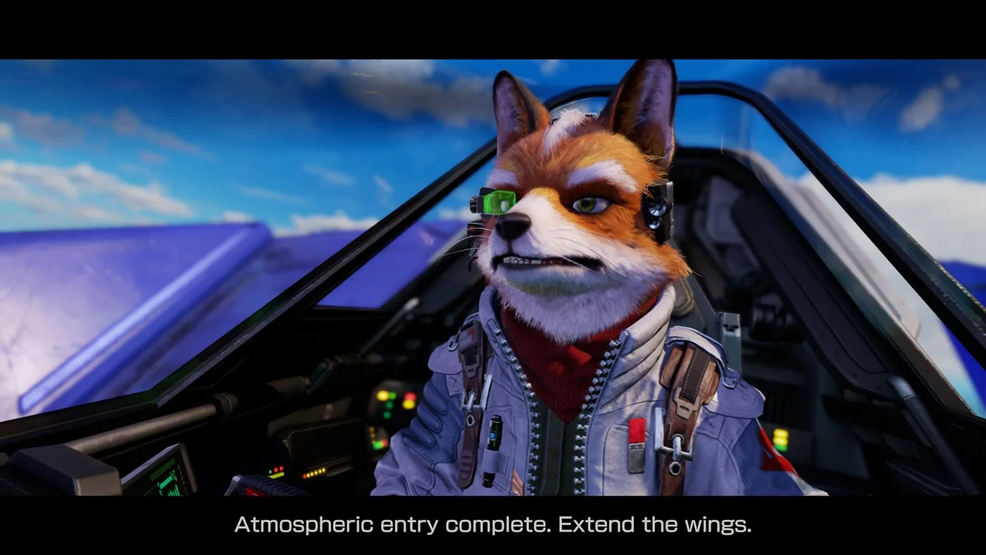 Star Fox Switch 2 戰鬥畫面