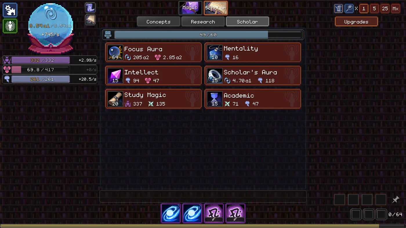 Orb of Creation spell 與升級選項